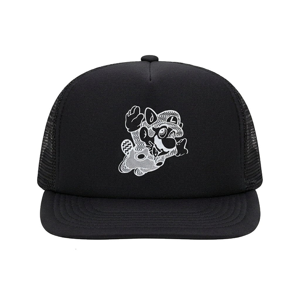 HOTBOXSESSIONS ホットボックスセッションズ "SUPER LARIO BROS" by GUL PEPSH" Mesh Cap メッシュキャップ