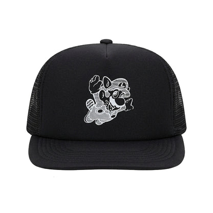 HOTBOXSESSIONS ホットボックスセッションズ "SUPER LARIO BROS" by GUL PEPSH" Mesh Cap メッシュキャップ