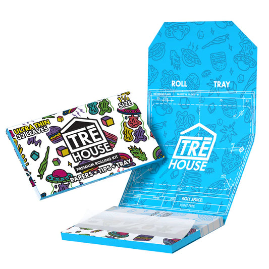 TREHouse ツリーハウス ULTRA THIN Rolling Papers + Tips Kit ペーパー+フィルター+トレイ
