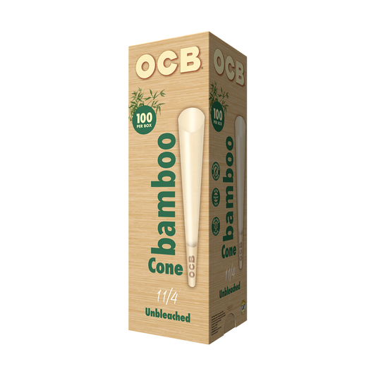 OCB オーシービー Bamboo Cones Tower 1 1/4 Size 100本入 プレロールコーン